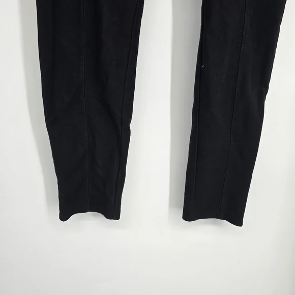 Lisa Rinna Collection Black Pull-On Stretch Pants  Leggings Plus Size 1X - Picture 4 of 6